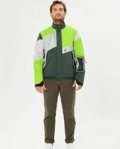 Blouson Design Réfléchissant Urban Circus Clasica 19 Blouson Design Réfléchissant Urban Circus Clasica -Promos Vélo Magasin urban circus clasica vert fluo kaki blouson impermeable boutons pression