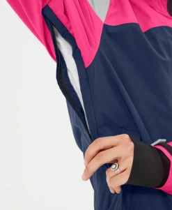 Veste Réversible Urban Circus RE POP -Promos Vélo Magasin veste velo avec aerations aisselle urban circus repop bleu marine rose